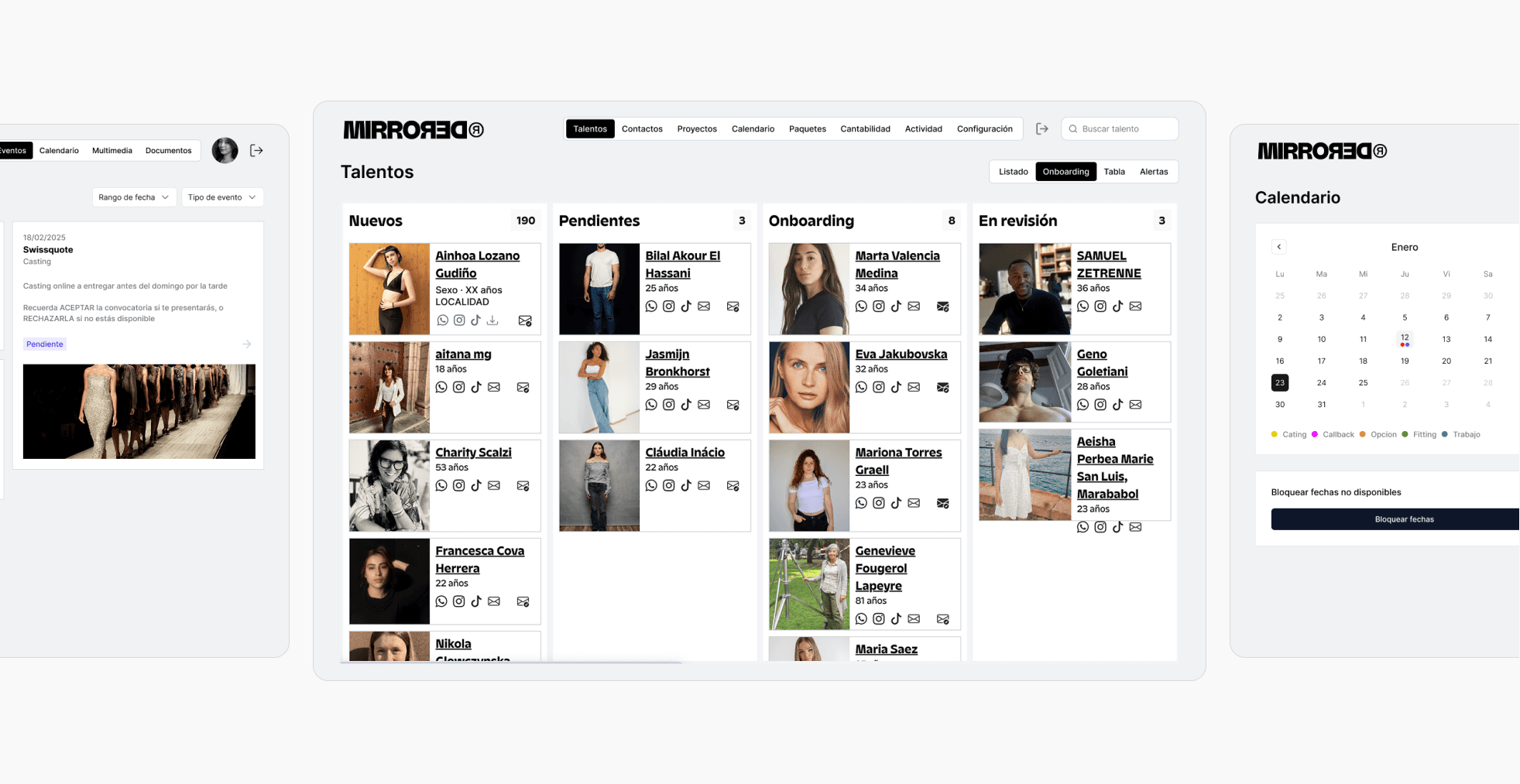 Portada del caso Mirrored