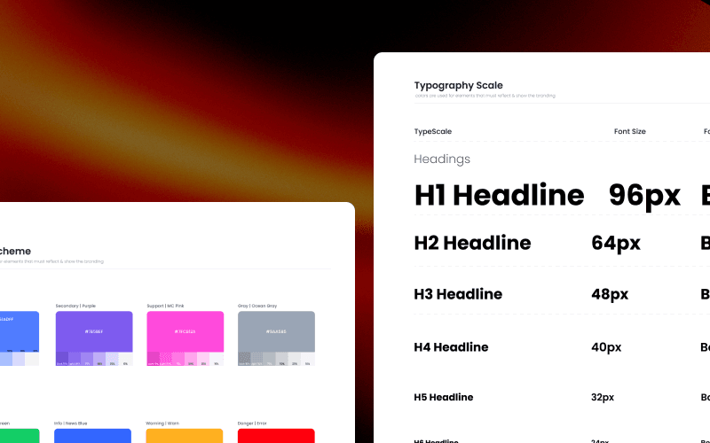 Design system completo
